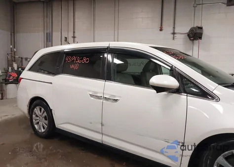2015 Honda Odyssey Ex-L из США, поврежденный, VIN 5FNRL5H6XFB068370